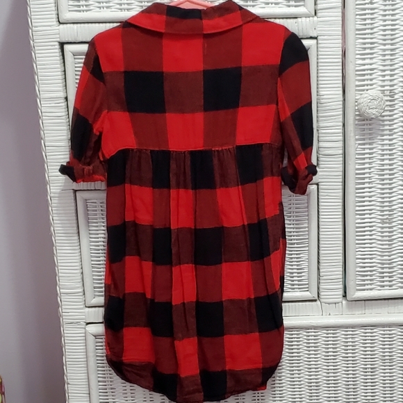 Old Navy Flannel Dress Size 5 - Picture 2 of 4